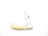 1980s Vintage Frost Cutlery Seizo Imai Seki Japan Cow Bone 2.87" Lockback Knife