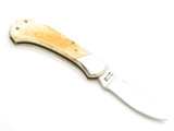 1980s Vintage Frost Cutlery Seizo Imai 2.87" Seki Japan Cow Bone Lockback Knife