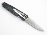 Mcusta Seki Japan MC-0052D Micarta & VG-10 Damascus Small Folding Pocket Knife