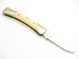 Vintage 1980s Frost Cutlery Seizo Imai 3.37" Seki Japan Cow Bone Lockback Knife