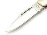 Vintage 1980s Frost Cutlery Seizo Imai Seki Japan 4" Cow Bone Lockback Knife
