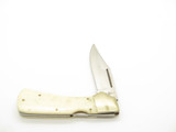 Vintage 1980s Frost Cutlery Seizo Imai Seki Japan 4" Cow Bone Lockback Knife