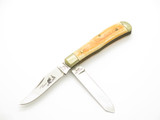 Vintage 80s Frost Cutlery Seizo Imai Seki Japan 3.12" Folding Trapper Bone Knife