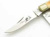 Vintage 80s Frost Cutlery Seizo Imai Seki Japan 3.12" Folding Trapper Bone Knife
