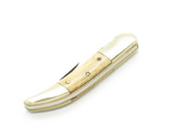 Vintage 1980s Frost Seizo Imai Seki Japan Miniature 2.25" Folding Cow Bone Knife