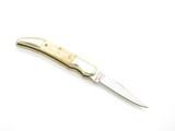Vintage 1980s Frost Seizo Imai Seki Japan 2.25" Cow Bone Folding Miniature Knife