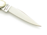 Vintage 1980s Frost Seizo Imai Seki Japan 2.25" Cow Bone Miniature Folding Knife