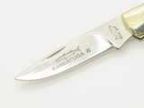 Vintage 80s Frost Cutlery Seizo Imai Seki Japan 3.5" Folding Stag Lockback Knife