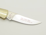 Vtg Frost 1982 Liberty Bowl Paul "Bear" Bryant Seki Japan 3" Folding Stag Knife