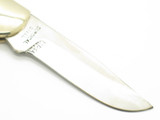 Vintage 1980s Frost Cutlery Seizo Imai Seki Japan Folding 4" Lockback Stag Knife