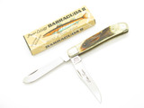 Vintage 1980s Frost Seizo Imai Seki Japan Folding 3.5" Stag Trapper Knife