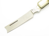 Vintage 80s Frost Cutlery Seizo Imai Seki Japan Folding Stag 4" Razor Knife