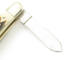 Vintage 80s Frost Cutlery Seizo Imai Seki Japan Stockman Folding 4" Stag Knife