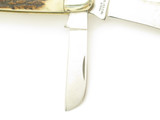 Vintage 80s Frost Cutlery Seizo Imai Seki Japan 4" Stag Stockman Folding Knife