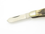 Vintage 80s Frost Cutlery Seizo Imai Seki Japan 3.87" Jigged Bone Folding Knife