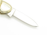 Vtg 1980s Frost Seizo Imai Seki Japan Stag Second Cut 3.62" Folding Canoe Knife