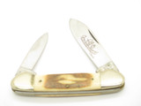 Vtg 1980s Frost Seizo Imai Seki Japan Stag Second Cut 3.62" Folding Canoe Knife