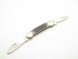 Vintage 1980s Frost Seizo Imai Seki Japan Folding Jigged Bone Canoe 3.62" Knife