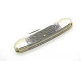 Vintage 1980s Frost Seizo Imai Seki Japan Folding Canoe Jigged Bone 3.62" Knife