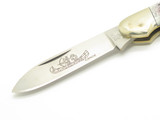 Vintage 1980s Frost Seizo Imai Seki Japan Canoe Folding Jigged Bone 3.62" Knife