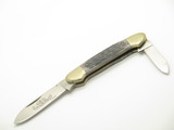 Vintage 1980s Frost Seizo Imai Seki Japan Canoe Folding 3.62" Jigged Bone Knife