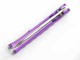 Mcusta Seki Japan 162D Purple Japanese Bushi Sword VG-10 Damascus Folding Knife