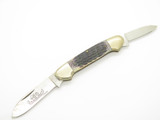 Vintage 1980s Frost Seizo Imai Seki Japan Canoe 3.62" Jigged Bone Folding Knife
