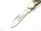 Vintage 1980s Frost Seizo Imai Seki Japan Canoe 3.62" Jigged Bone Folding Knife