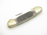 Vintage 1980s Frost Seizo Imai Seki Japan Canoe 3.62" Jigged Bone Folding Knife