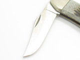 Vintage 80s Frost Cutlery Seizo Imai Seki Japan Jigged 3.87" Bone Folding Knife