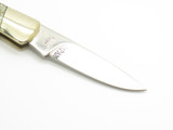 Vtg 1980s Frost Cutlery Seizo Imai Seki Japan 3.75" Bone Lockback Pocket Knife
