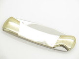 Vintage 1980s Frost Cutlery Seizo Imai Seki Japan 4.37" MOP Pearl Lockback Knife