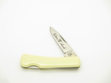 Vintage 1980s Frost Cutlery Seizo Imai Seki Japan White 2.75" Lockback Knife
