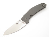 Spyderco Marcin Slysz Spydie Chef Titanium Framelock Folding Pocket Knife