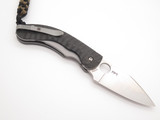 Spyderco Perrin PPT C135CFP Sprint Run Carbon Fiber Framelock Folding Knife
