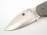 Spyderco Sage 2 C123TIP S30V Plain Blade Titanium Framelock Folding Pocket Knife
