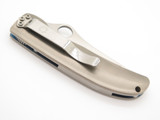 Vtg Spyderco Titanium Peter Herbst Solingen 440C Limited Folding Pocket Knife