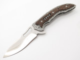 CRKT 5460 Ikoma Fossil Medium Framelock 8Cr13Mov Folding Pocket Knife