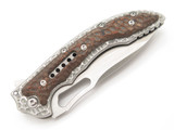 CRKT 5460 Ikoma Fossil Medium Framelock 8Cr13Mov Folding Pocket Knife