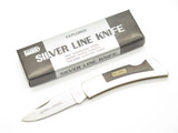Vintage 1970s Open Road Seizo Imai Seki Japan Stainless Steel Lockback Knife