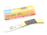 Vintage 1980s Open Road Seizo Imai Seki Japan Wood 3" Folding Lockback Knife