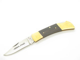 Vintage 1980s Open Road Seizo Imai Seki Japan Wood 3" Folding Lockback Knife