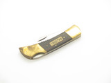 Vintage 1970s Open Road Seizo Imai Seki Japan 3" Wood Folding Lockback Knife