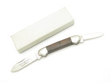 Vintage 1970s Rhino Gesco Seizo Imai Seki Japan Wood 3.62" Folding Pocket Knife