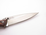 Vintage Kershaw 1460 Seki Japan AUS-8A Ironwood Folding Pocket Knife