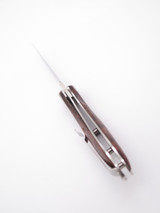 Vintage Kershaw 1460 Seki Japan AUS-8A Ironwood Folding Pocket Knife