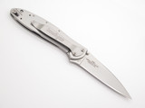 Vintage 2004 Kershaw USA 1660 Leek Stainless Folding Pocket Knife