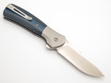 Vintage 2011 Buck 337 Paradigm Pro S30V Blue-Black G10 Folding Pocket Knife