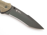 SOG Kiku Large Folding Hunter Black AUS-8 Tanto Folding Pocket Knife