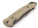 SOG Kiku Large Folding Hunter Black AUS-8 Tanto Folding Pocket Knife